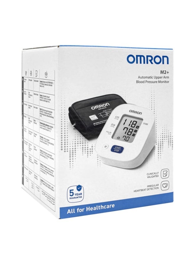 Omron M2+ Automatic Upper Arm Blood Pressure Monitor - Image 1