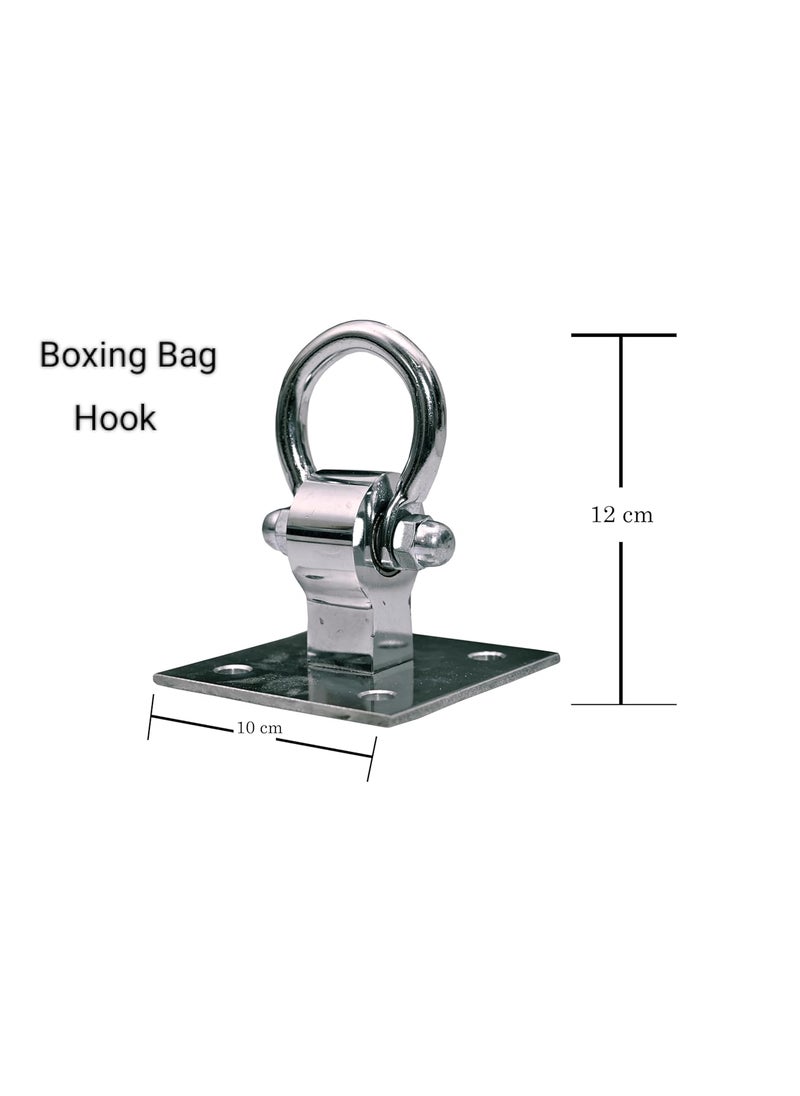 TRENDY CREATION HUB - TRENDY CREATION HUB 304 Stainless Steel Ceiling Hooks for Hanging Zulla Punching Bag Hanging Hook with 8 Anchor Bolt Fasteners Suitbale for Hammock Swing Set of 2 - Image 1