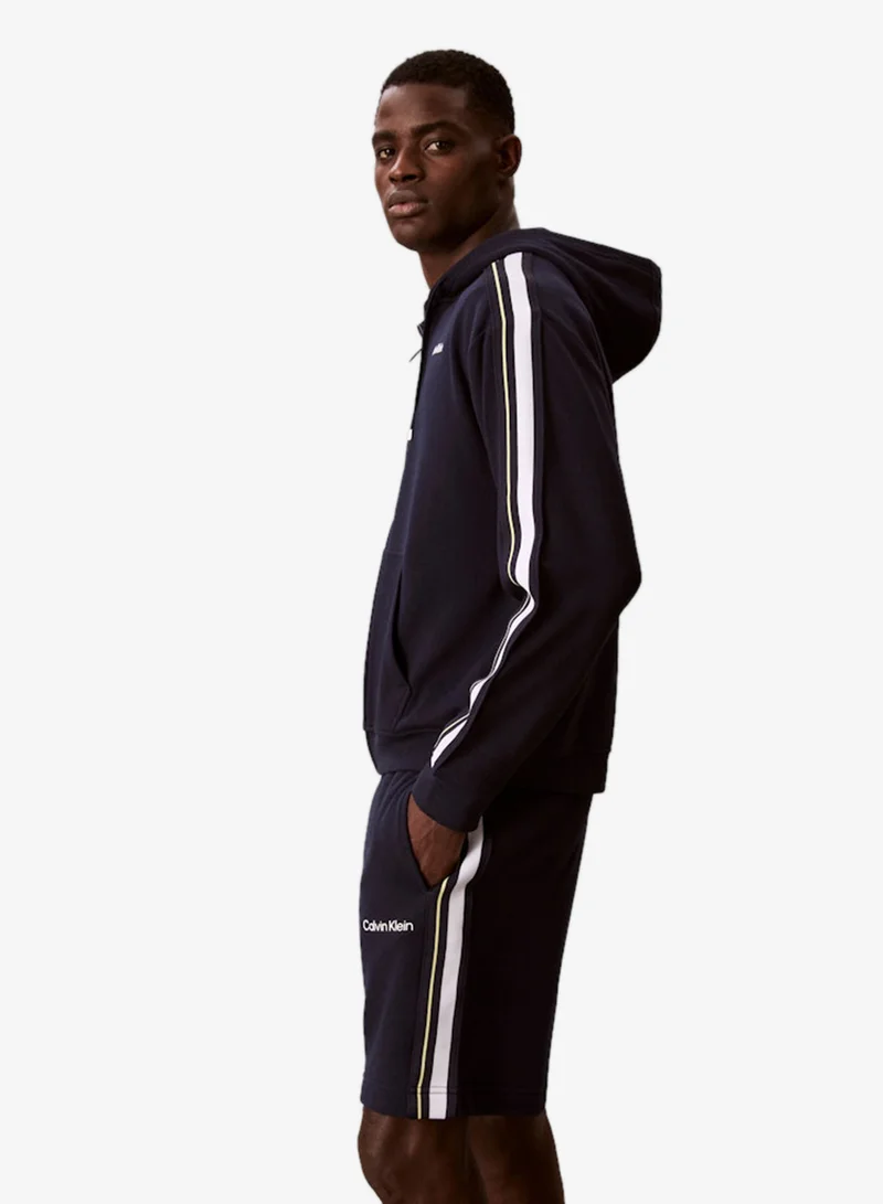 Calvin Klein Sports  LOGO TAPE FZ HOODIE for Men | Best Price UAE