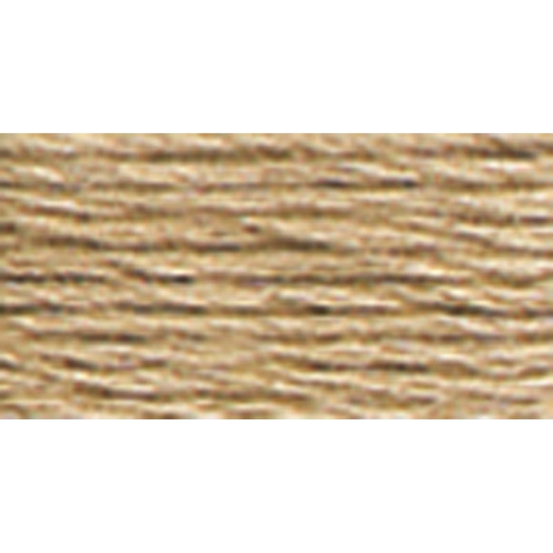 DMC 117-3864 Mouline Stranded Cotton Six Strand Embroidery Floss Thread, Light Mocha Beige, 8.7-Yard