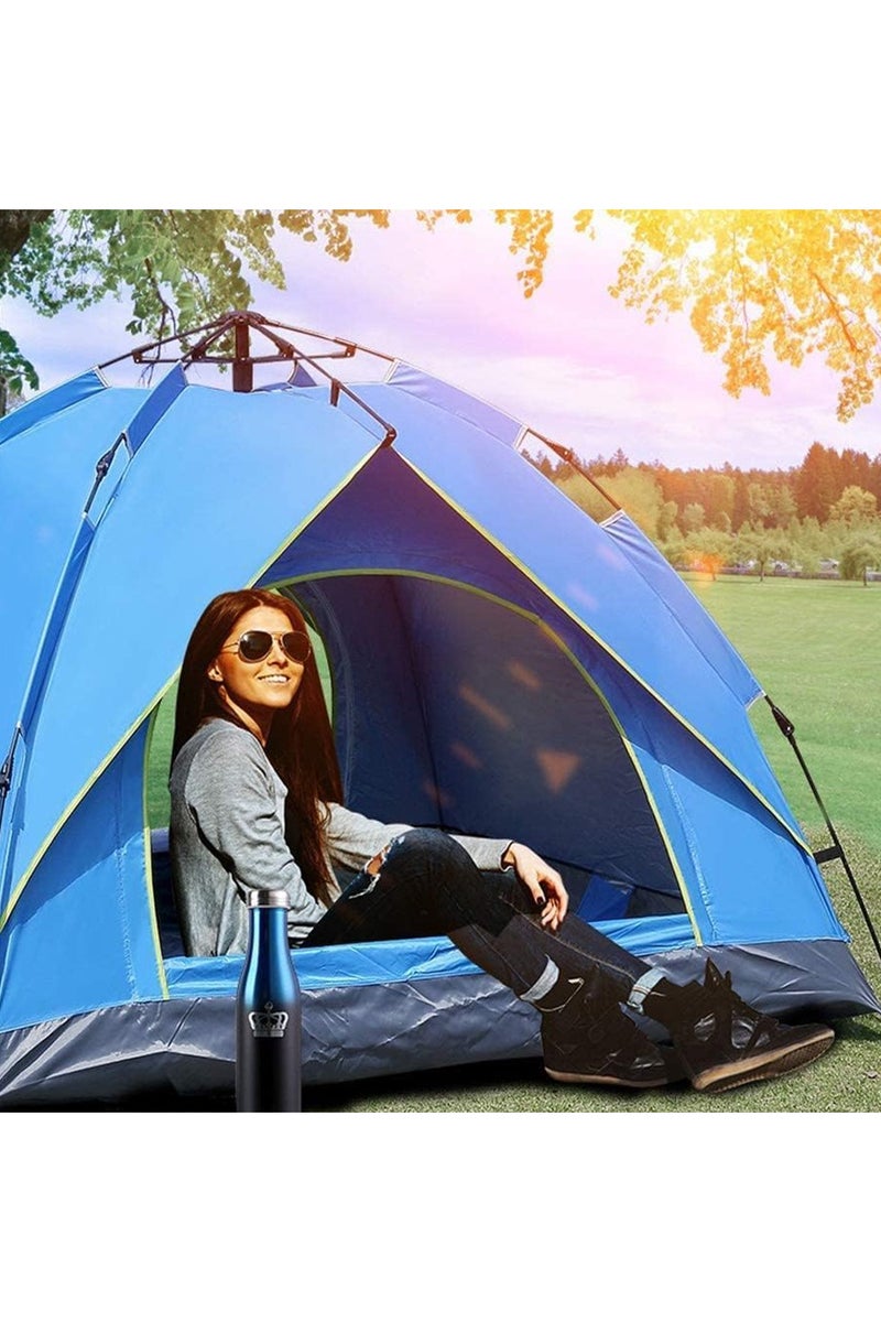 توبيز توبـيـز JSC-42 خيمة قابلة للطي مقاومة للماء، تتسع لـ 2-3 أشخاص، تصميم مقاوم للرياح، سهلة التركيب، مثالية للتخييم، المشي، السفر والأنشطة الخارجية - Image 2