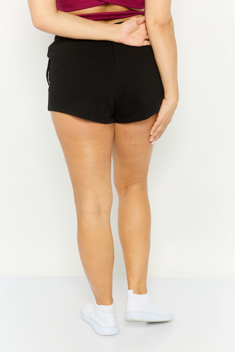 PUMA Women Regular Fit Running Shorts, Black - Image 2
