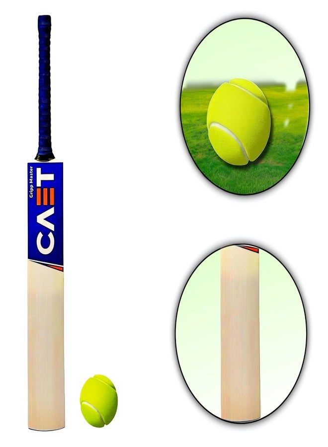 Hill Clean Hill C Popular Willow Cricket Bat Wining and Play with Tennis Ball Strok and 15+ Years Old Kids (Pack of 1).A6 - Image 3