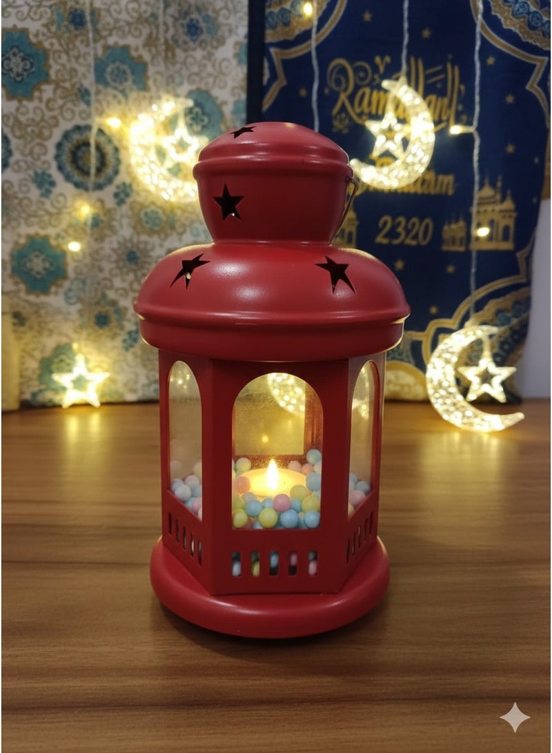 Illuminated plastic Ramadan lantern with Ramadan songs, an elegant seasonal gift for friends and family, beautiful for boys and girls, multi-colored - Image 3