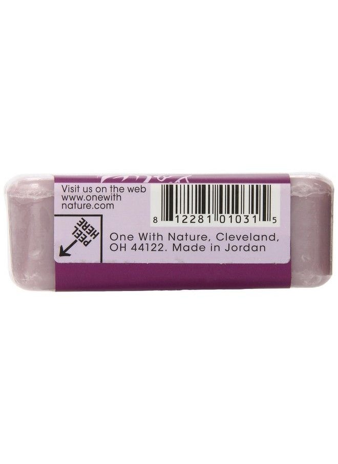 ONE WITH NATURE Lilac Dead Sea Mineral Soap 7 Ounce Bar  - Image 5