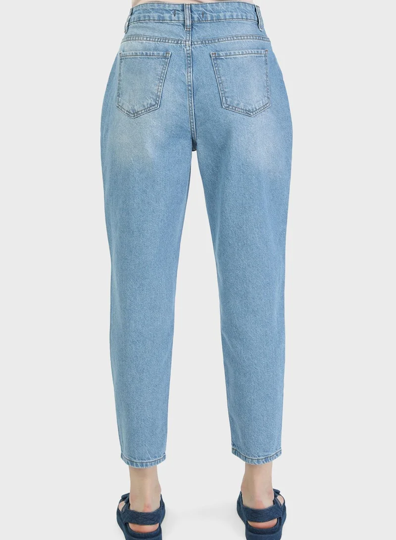 Benin by modanisa High Waist Jeans