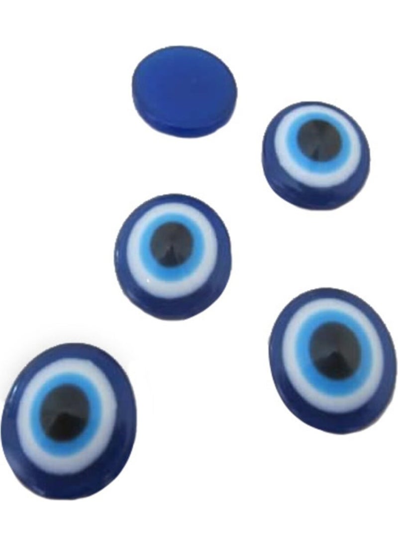 CICI Half Evil Eye Beads Dark Blue 100 Pieces 