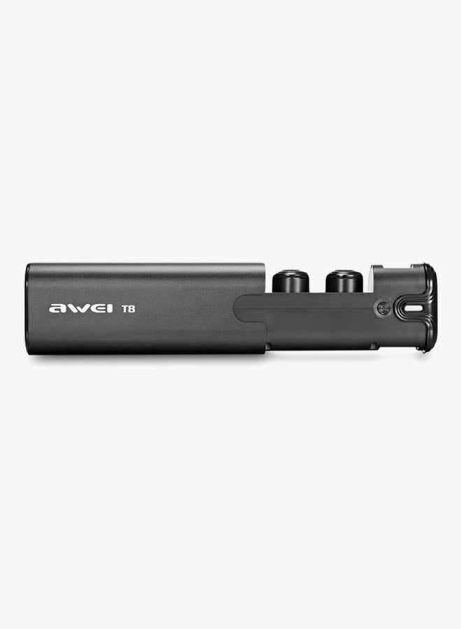 أوي سماعات أذن T8 Mini TWS Twins True Wireless Bluetooth V4.2 مع قاعدة شحن - Image 4