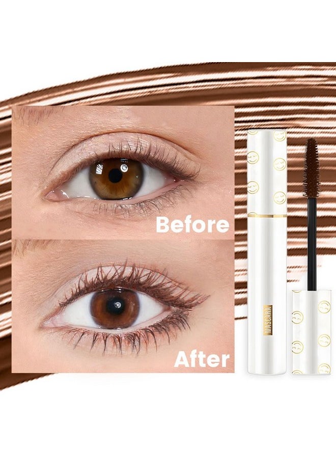 AMY'S DIARY - Brown Lash Mascara, Waterproof, Flake & Smudge Resistant, Cruelty-Free, Nourishing Formula (Brown, 1 pc) - Image 1