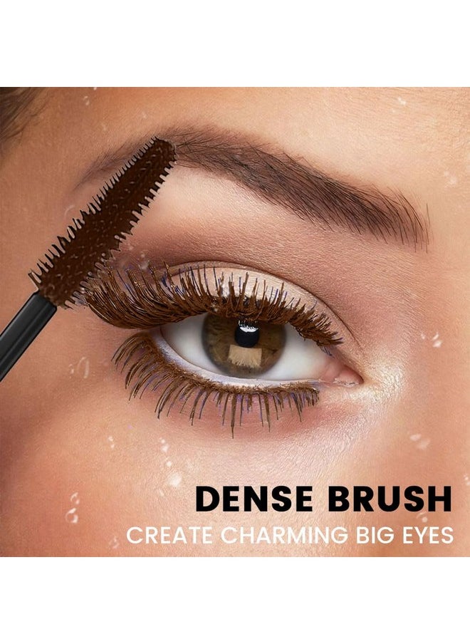 AMY'S DIARY - Brown Lash Mascara, Waterproof, Flake & Smudge Resistant, Cruelty-Free, Nourishing Formula (Brown, 1 pc) - Image 1