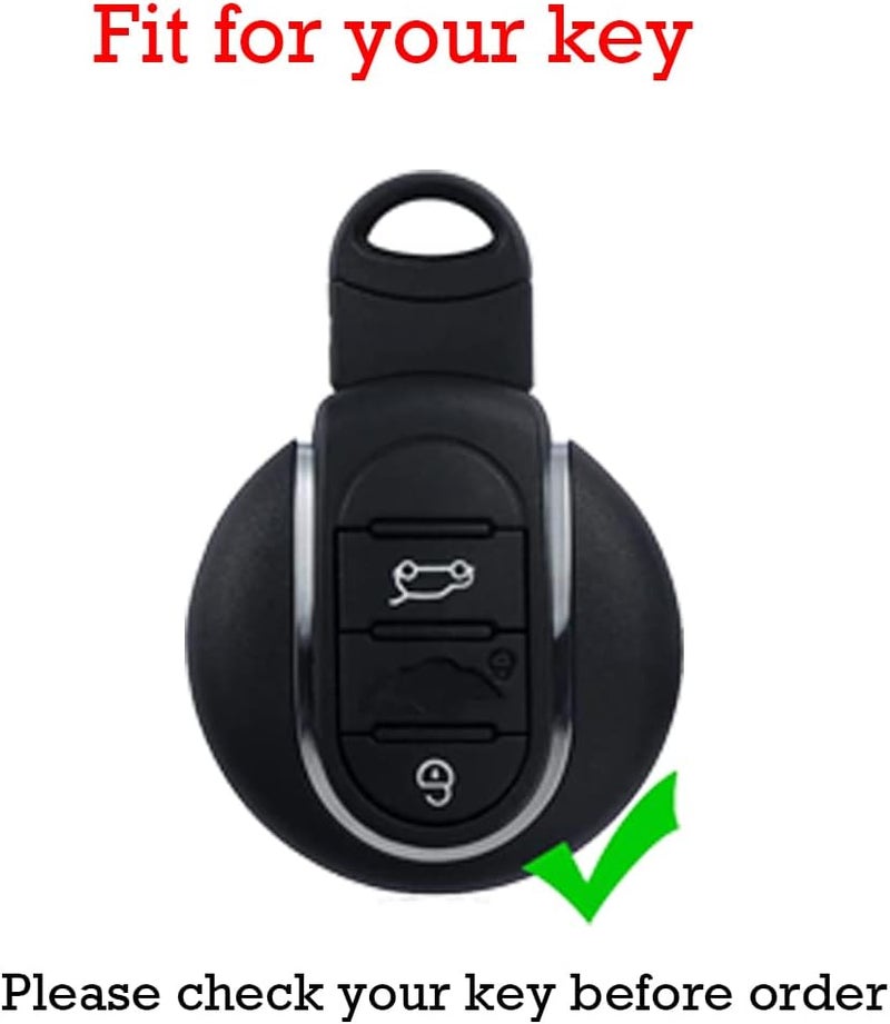 KUNIO Purple Car Key Fob Cover for BMW Mini - Image 2