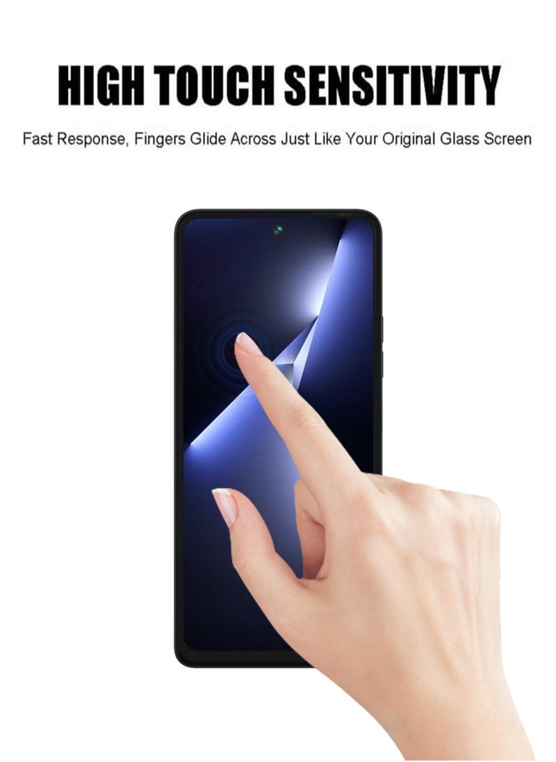 Generic 2 Pack TECNO POVA 5 Screen Protector With Glass Tempered Bubble Free With Anti-Scratch With Anti-Fingerprint With 9H Hardness 2.5D Curved Edge Screen Protection  - Image 5