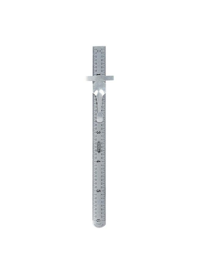 general Economy Precision Stainless Steel Pocket Rule Silver 6inch - Image 3