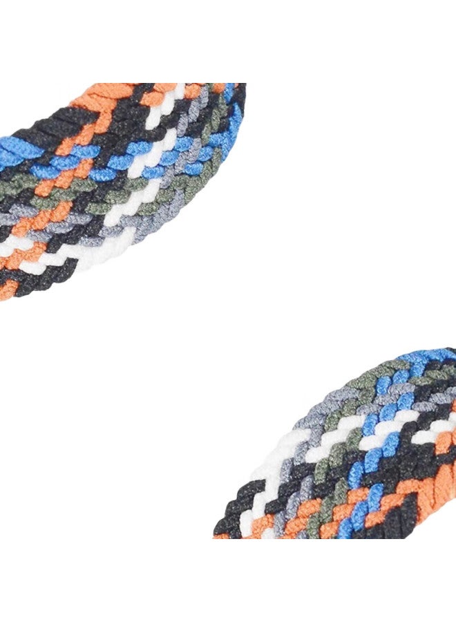 Bkayp Compatible Woven Nylon Strap For Xiaomi Band 8 Pro, Sports Band For Men And Women With Loop And Buckle, Elastic Replacement For Xiaomi Band 8 Pro/Redmi 4 [Dazzling Black] - Image 2