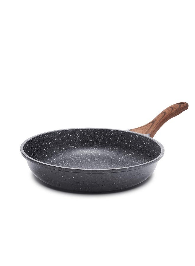 SENSARTE Nonstick Frying Pan Skillet, Swiss Granite Coating Omelette Pan, Healthy Stone Cookware Chef's Pan, PFOA Free (8/9.5/10/11/12.5 Inch) (9.5 Inch) - Image 1