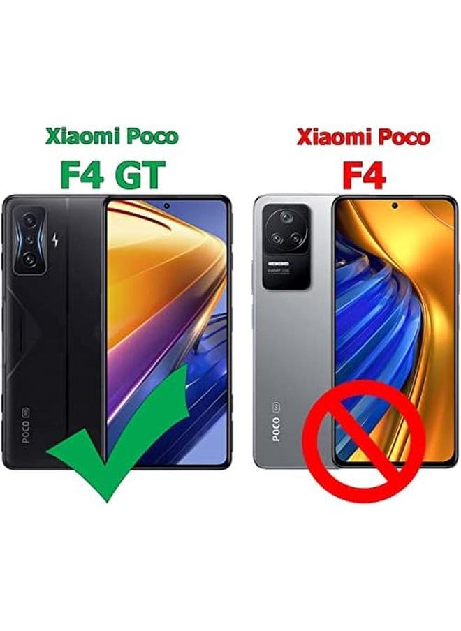 Soft Flexible Soft Matte Finish Tpu Soft Fur Lining Case Cover Compatible With Xiaomi Poco F4 GT Screen Size 6.67 Inch Black