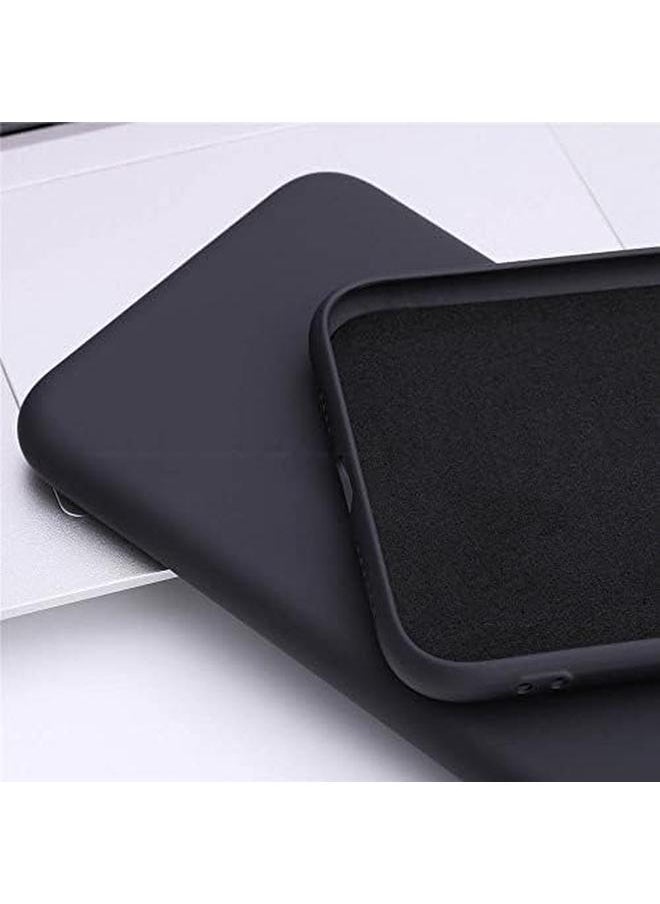Soft Flexible Soft Matte Finish Tpu Soft Fur Lining Case Cover Compatible With Xiaomi Poco F4 GT Screen Size 6.67 Inch Black