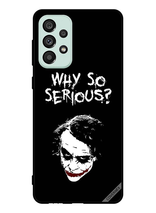 Covernex Protective Case Cover For Samsung Galaxy A53 5G Why So Serious Bw - Image 1