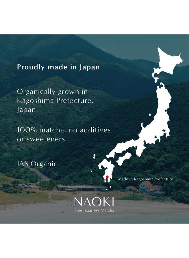 Naoki Matcha Organic All Purpose Blend - Authentic Japanese Culinary Grade Matcha Green Tea Powder from Japan (40g / 1.4oz) - Image 4