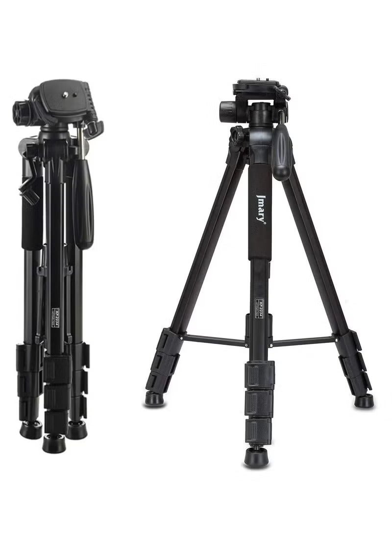 Jmary Jmary KP2599 Professional Aluminium Alloy Fluid Head Monopod Stand Video Camera Tripod - Image 1