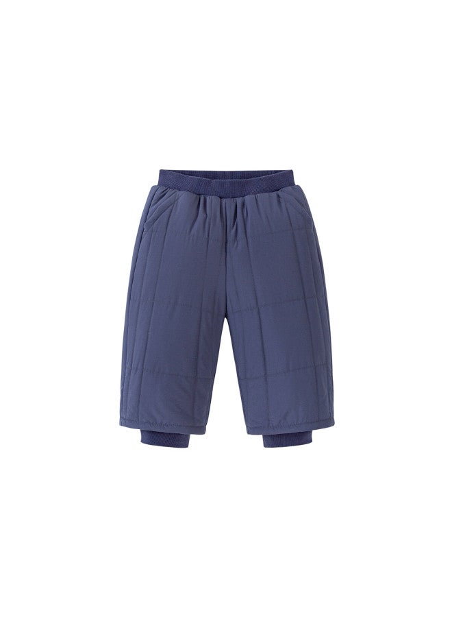 Minibala uni Kids Baby Long Pants Soft Skin-friendly Comfortable Warm Trousers Winter - Image 2