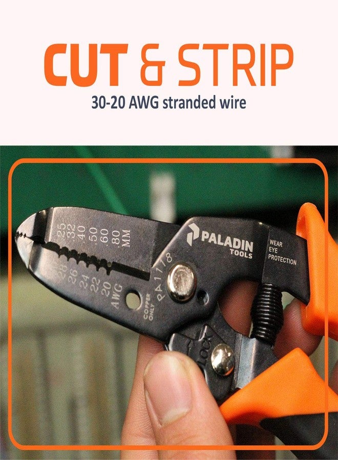 TEMPO Paladin Tools PA1123 Wire Stripper Bundle, 22-10 AWG and 30-20 AWG (PA1118) - Image 2