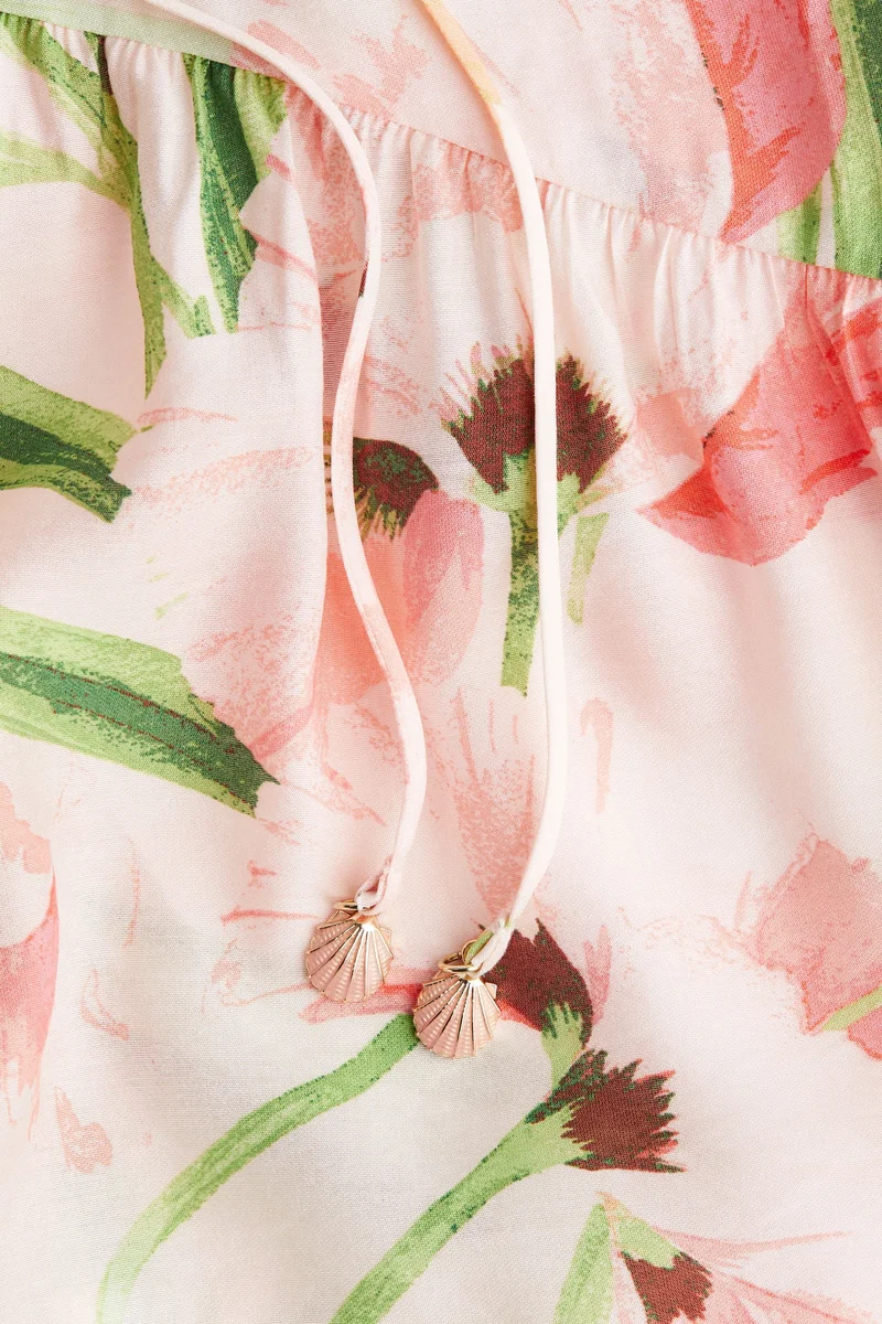 اتش اند ام فستان برباط