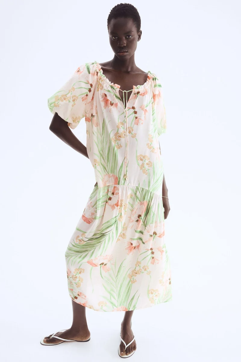 H&M Drawstring-detail dress