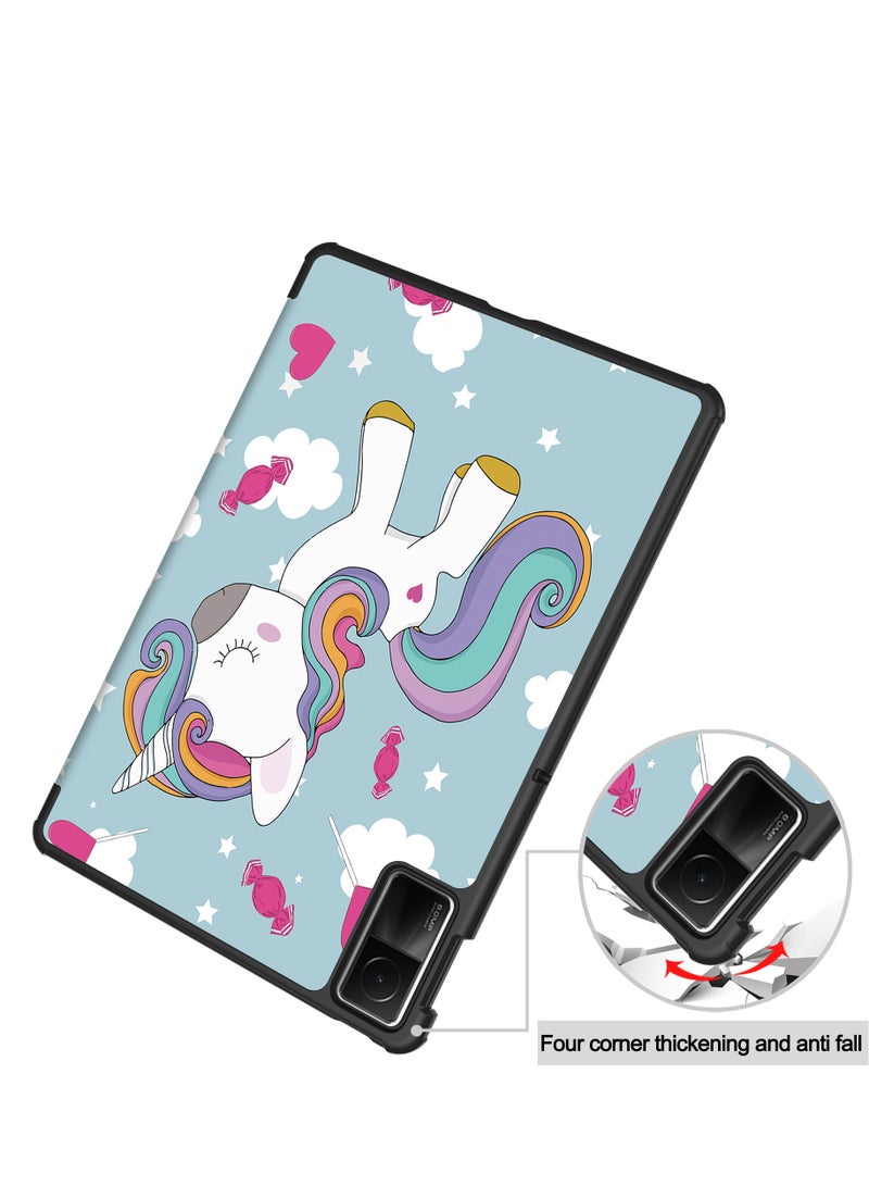 Case For Xiaomi Redmi Pad SE 11 Multi-Viewing Angles All New PU Leather Smart Cover with Auto Sleep Wake Feature Slim Flip Shell Case for Redmi Pad 11 - Image 5