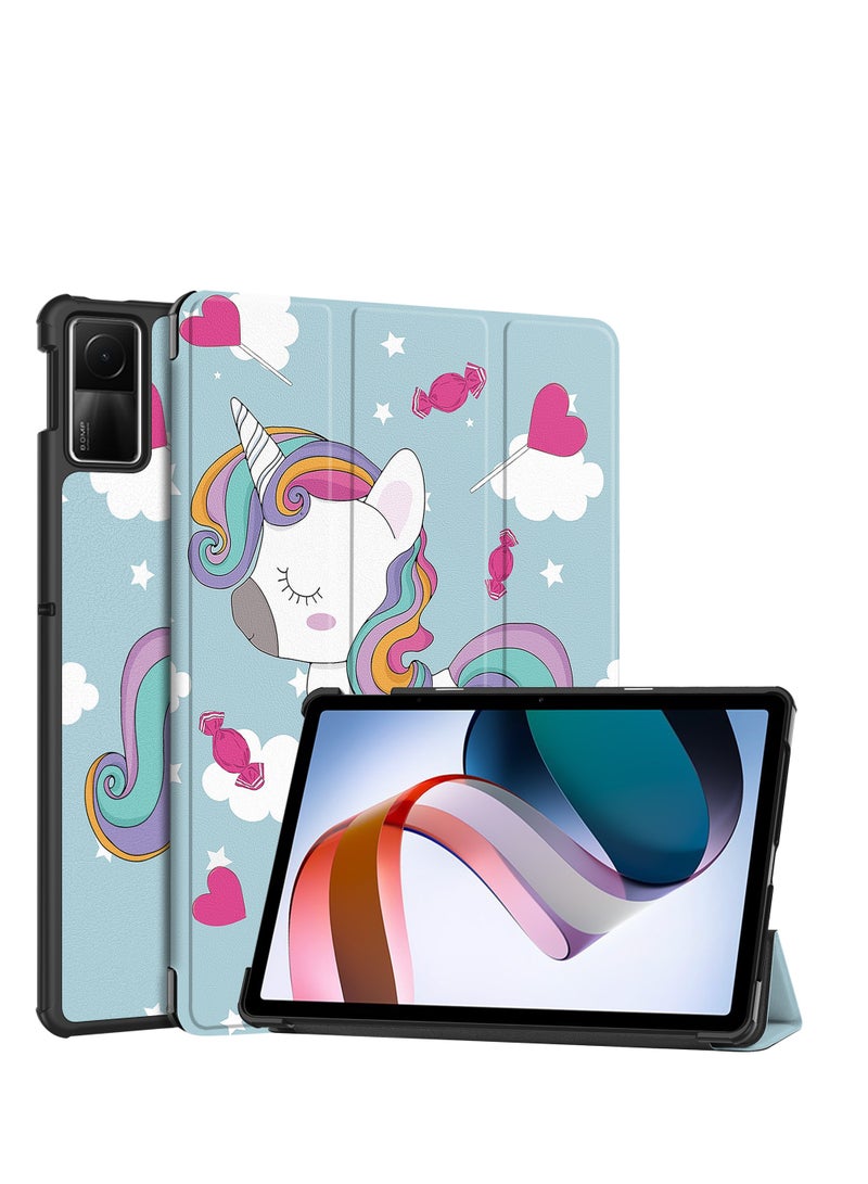 Case For Xiaomi Redmi Pad SE 11 Multi-Viewing Angles All New PU Leather Smart Cover with Auto Sleep Wake Feature Slim Flip Shell Case for Redmi Pad 11 - Image 1