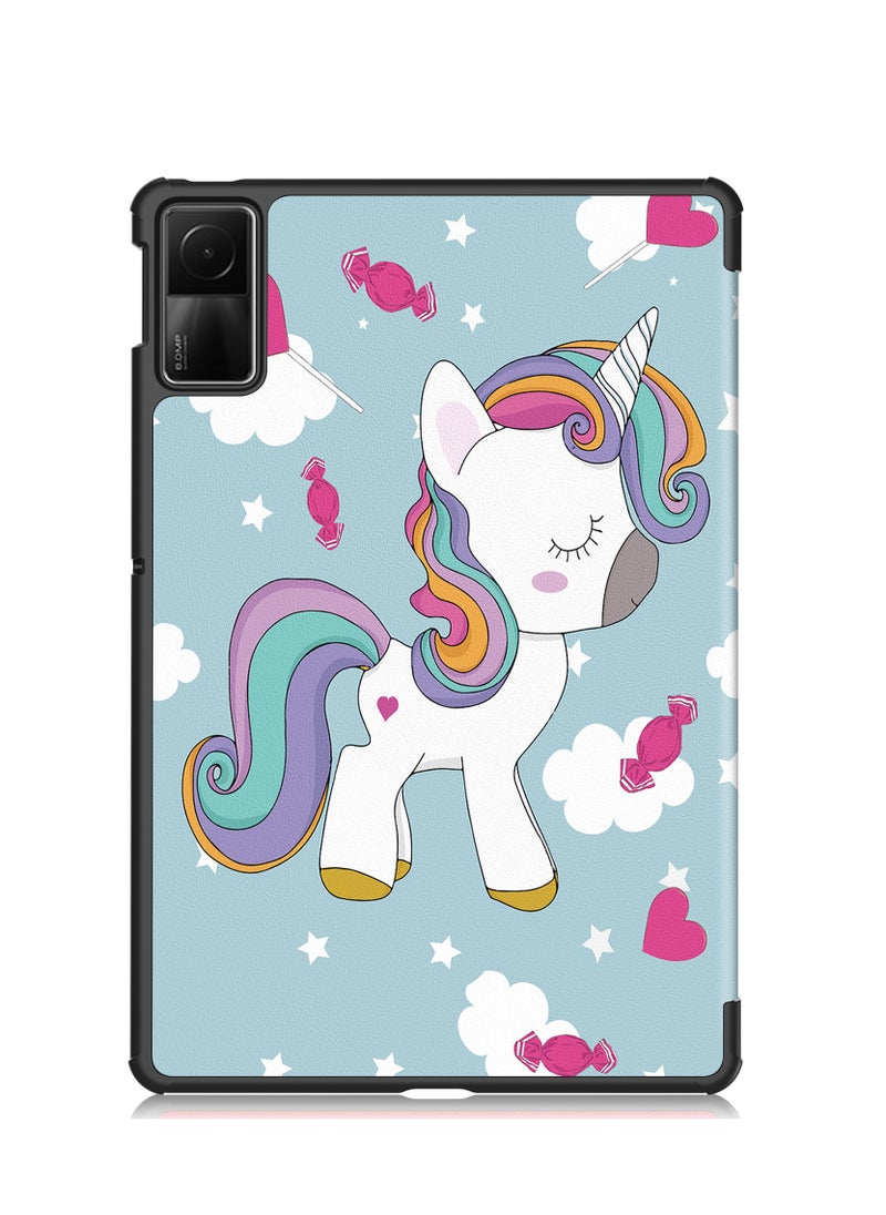 Generic - Case For Xiaomi Redmi Pad SE 11 Multi-Viewing Angles All New PU Leather Smart Cover with Auto Sleep Wake Feature Slim Flip Shell Case for Redmi Pad 11 - Image 1