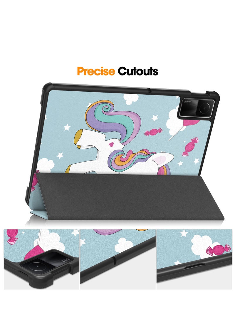 Generic - Case For Xiaomi Redmi Pad SE 11 Multi-Viewing Angles All New PU Leather Smart Cover with Auto Sleep Wake Feature Slim Flip Shell Case for Redmi Pad 11 - Image 1