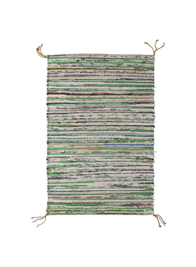 Zaboon Rug, flatwoven, assorted colours, 60x90 cm - Image 1
