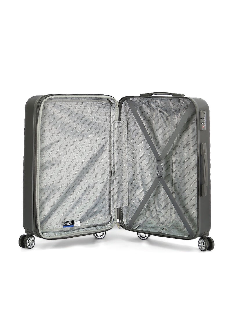 Fancl مجموعة عربة أمتعة فانكل هارد شيل 5 قطع، رمادي - Image 4