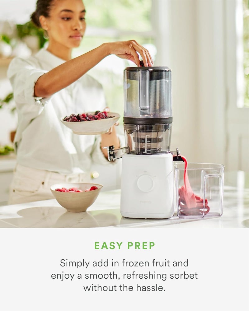 NAMA Sorbet Attachment for J2 Juicer - Frozen Treat Maker Accessory, BPA-Free, Stainless Steel, Easy to Clean and Assemble - Image 4