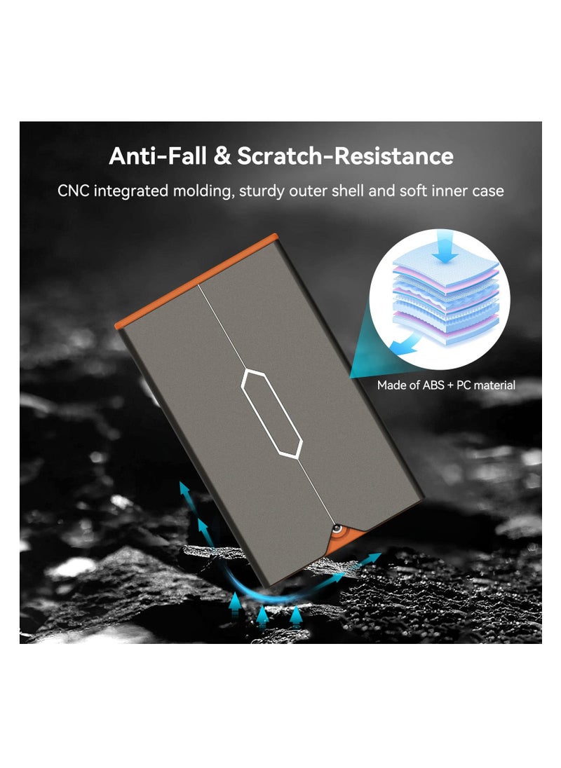 SD Card Storage Case, Memory Card Protective Holder with 8 Slots for 2 SD Cards, 2 CFexpress Type-A Cards and 4 TF Cards for Photography Enthusiasts, 4107 - Image 5