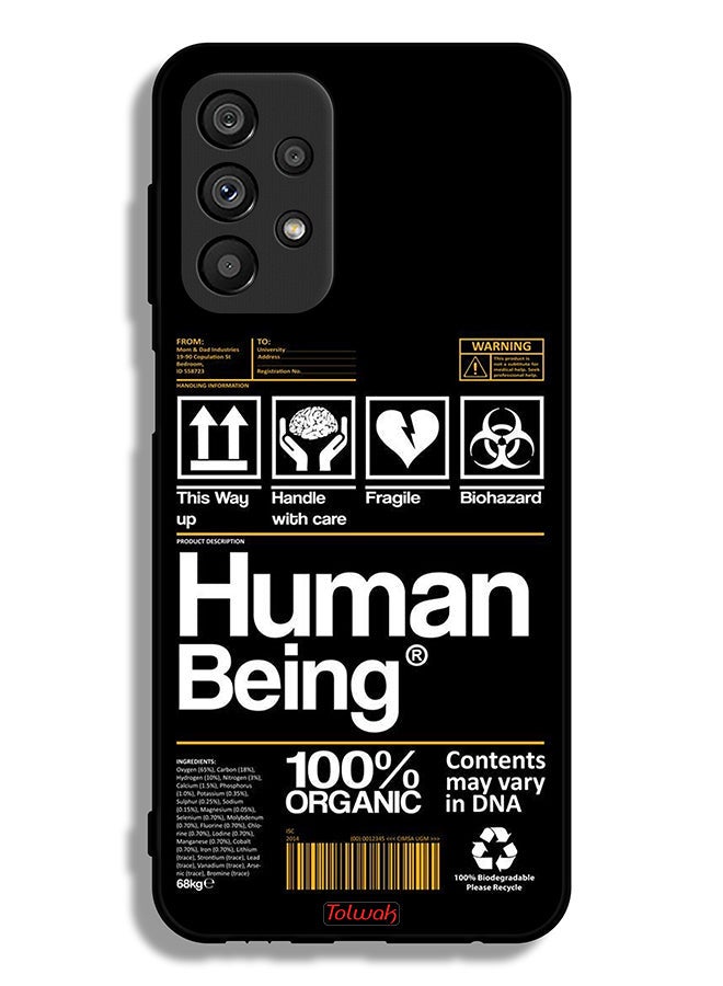 Tolwak Samsung Galaxy A23 5G Protective Case Cover Human Being Sticker  - Image 1