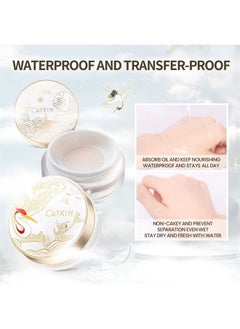 CATKIN CATKIN Dreamworld Air Makeup Loose Powder Setting Finishing Powder Oil Control Matte Natural with Puff (C01 Natural)  - Image 4
