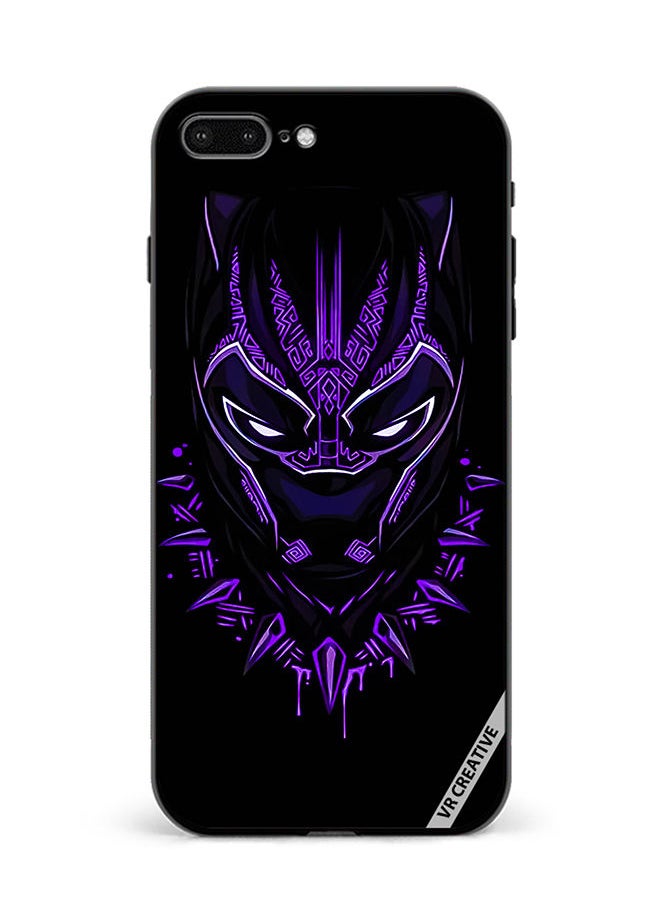 VR CREATIVE - Protective Case Cover For Apple iPhone 7 Plus/8 Plus Black Panther Design Multicolour - Image 1