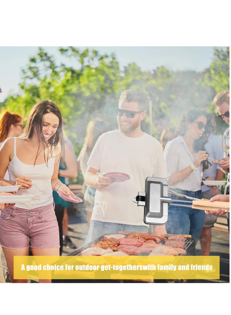 سيوسي Hot Sandwich Maker, Double-Sided Sandwich Baking Pan, Double Sided Frying Pan for Breakfast, Hot Dog Toaster, Campfire Sandwich Maker - Image 5