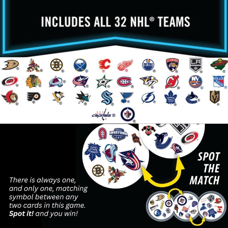 Master Pieces Game Day - NHL Spot It Game For Kids, Adults, and Family - Image 5