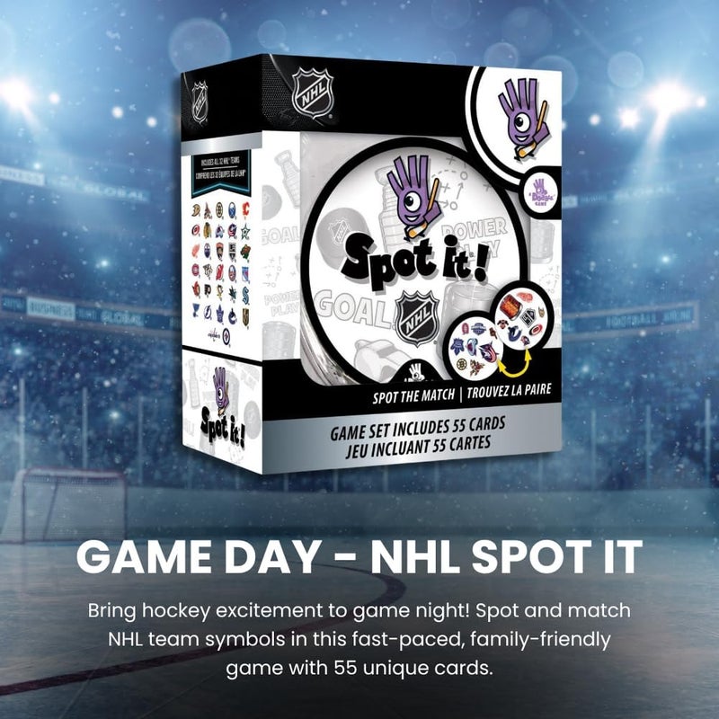 Master Pieces Game Day - NHL Spot It Game For Kids, Adults, and Family - Image 2