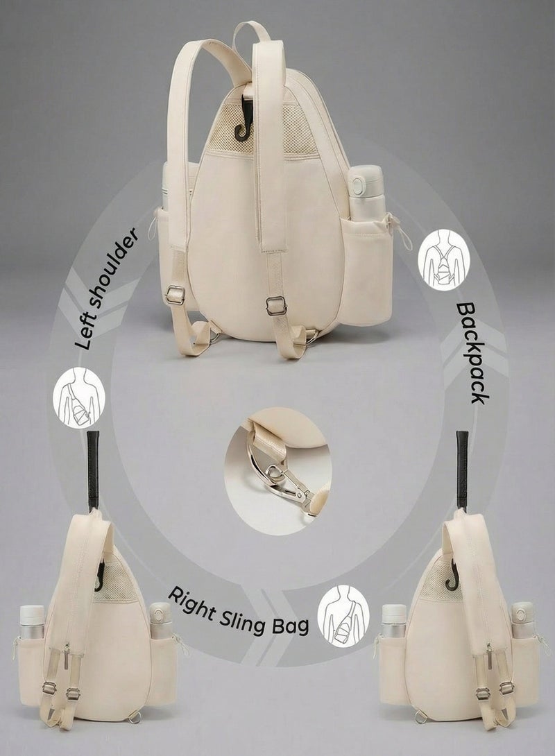 SVL Padel & Tennis Bag - Beige and Red - SVL - Image 5