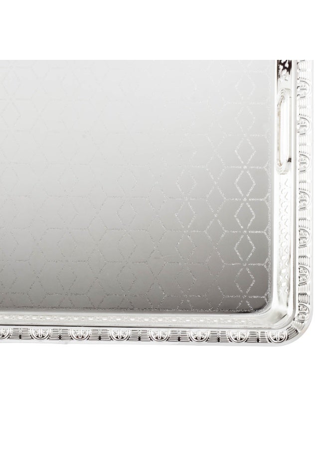 Bin Shihon ✨ Luxury Serving Tray – 55×40 cm – Rust-Resistant Metal Elegance ✨ - Image 3