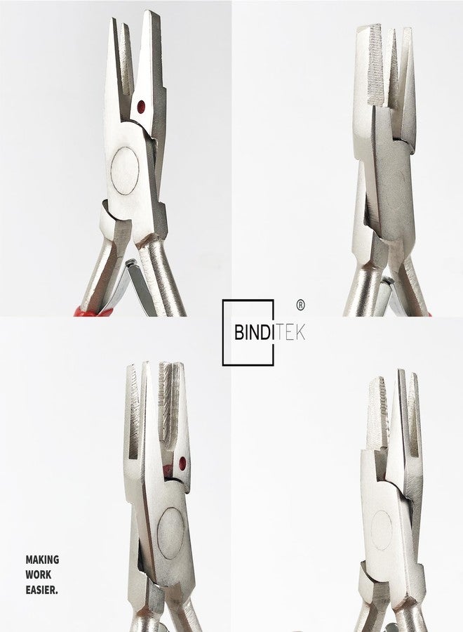 Binditek مجموعة أدوات Binditek اليدوية شديدة التحمل لتجعيد الملفات، أداة قطع وتجعيد حلقات التجليد الحلزونية البلاستيكية، للطلاب وزملاء العمل - Image 2