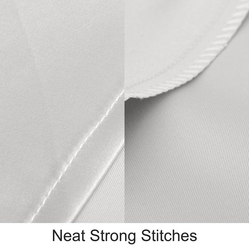 NTBAY Silk Satin Toddler Pillowcases, Small Pillow Case Pillow Cover 14x20 Inches with Envelope Closure, Soft and Silky Cooling Travel Pillow Covers for Nursery, Boys and Girls, Silver Grey, 2 Pack - Image 3