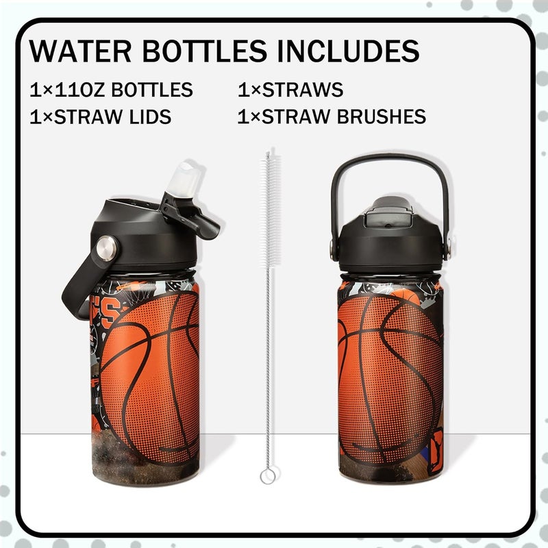 Oruiji Bento Box for Kids with Lunch Bag Boys Lunch Boxes for School with Ice Pack,Stainless Steel Water Bottle Set Utensils Set Food Container for School Boys Kids - Image 5