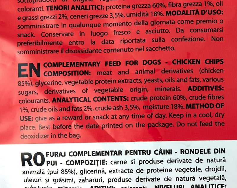 Padovan Dog Chicken Chips 100G - Image 2