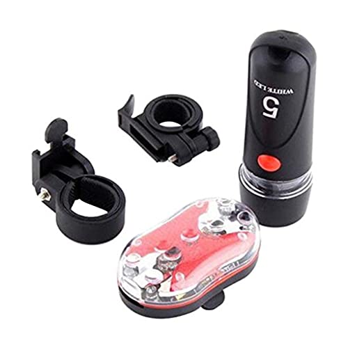 FASTPED®Bicycle Combo of 2 Mode Front & 7 Mode LED Rear Lights - Image 1