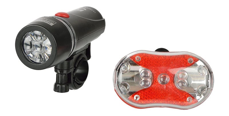 FASTPED®Bicycle Combo of 2 Mode Front & 7 Mode LED Rear Lights - Image 2